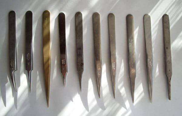 Set De 4 Pinces Brucelles Pour Horlogerie - Précision, Idéal Pour Réparation De Montres