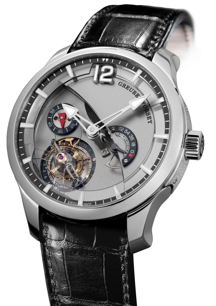 GF01 Tourbillon 24 secondes Contemporaine Or gris