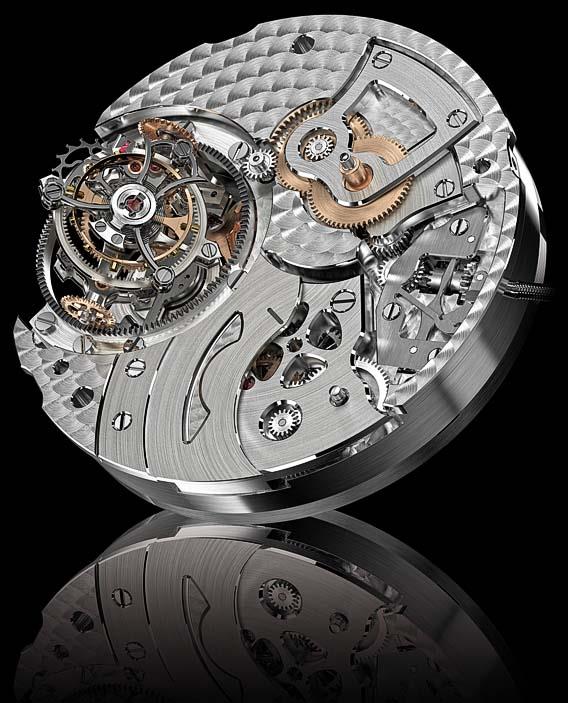 Mouvement de la GP Tourbillon Tri Axial