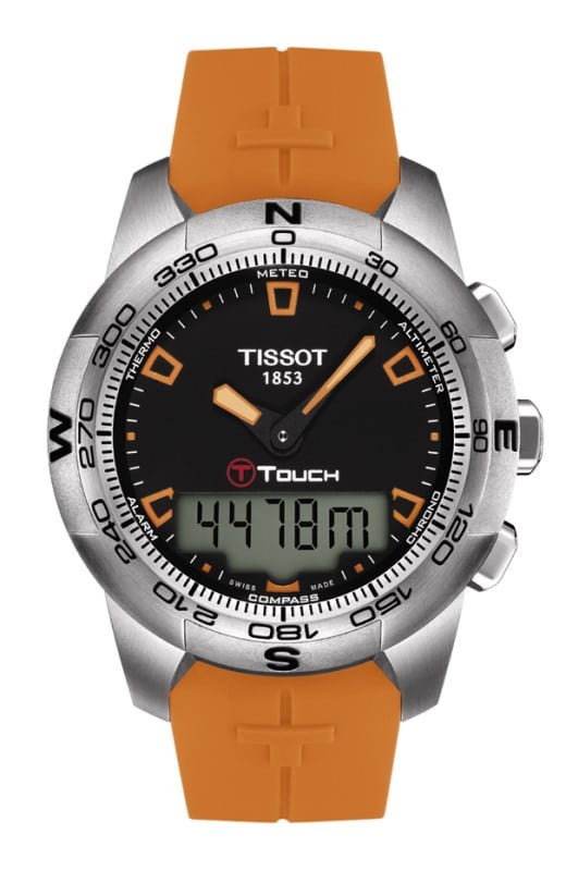 Tissot T Touch 2 Caoutchouc Orange