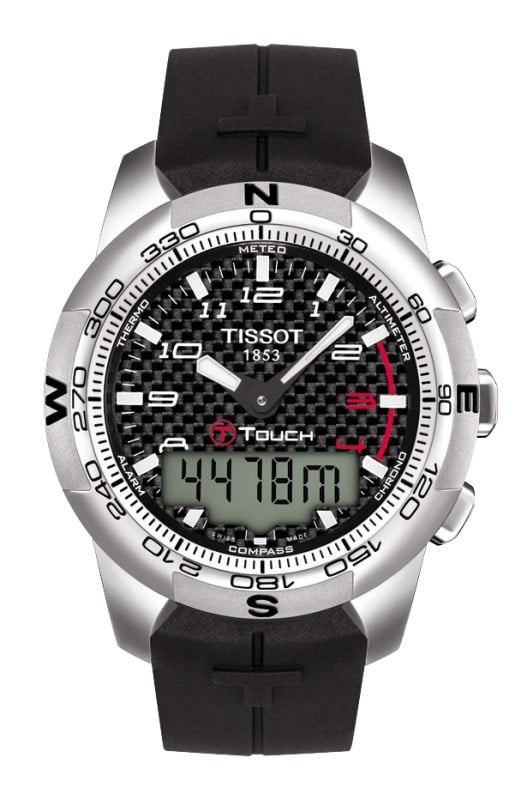 Tissot T Touch 2 Titane Caoutchouc noir