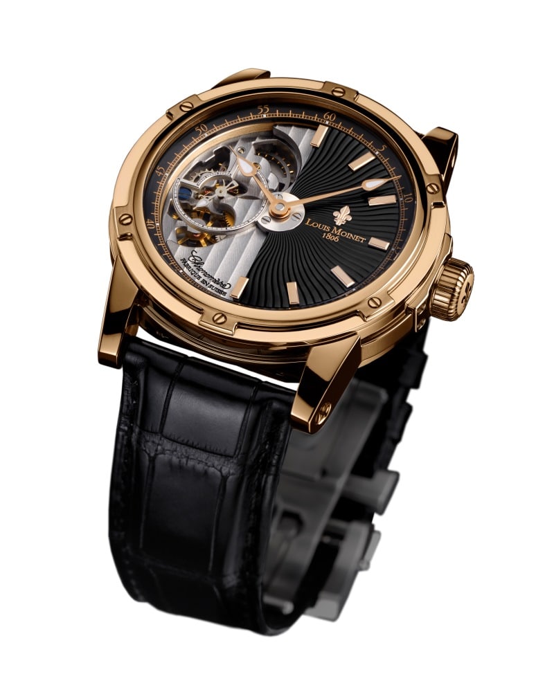 Louis Moinet Mecanograph cadran noir