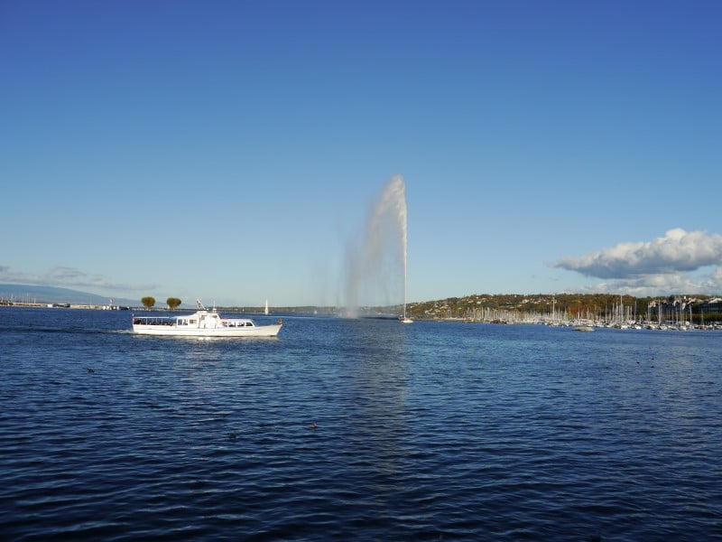 Genève et son jet d'eau