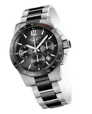 Montre moyen de gamme : Longines Conquest L2.744.4.56.7