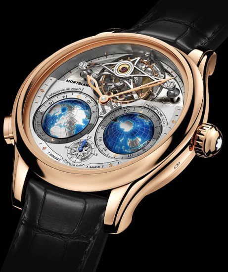 Montre Collection Villeret Tourbillon Cylindrique Geospheres Vasco de Gama