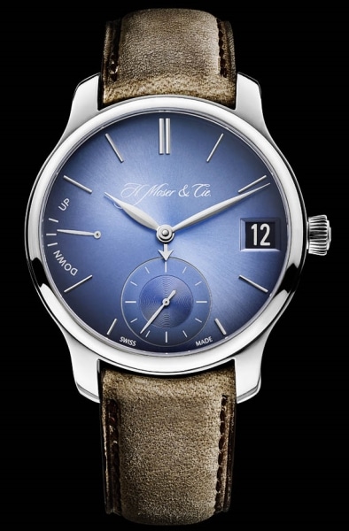 H. Moser Cie Endeavour Perpetual Calendar Funky Blue