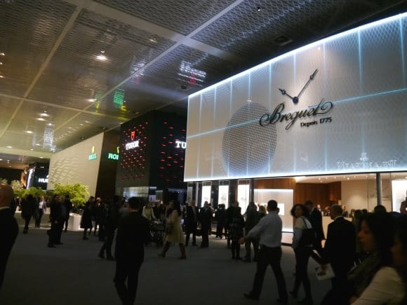 Les stands du Hall 1 Baselworld