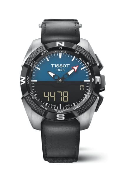 Tissot T Touch Expert Solar 2015 cadran bleu