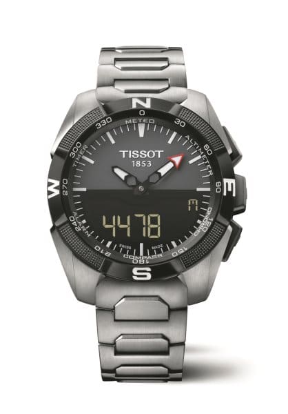 Tissot T Touch Expert Solar 2015 grise et bracelet titane