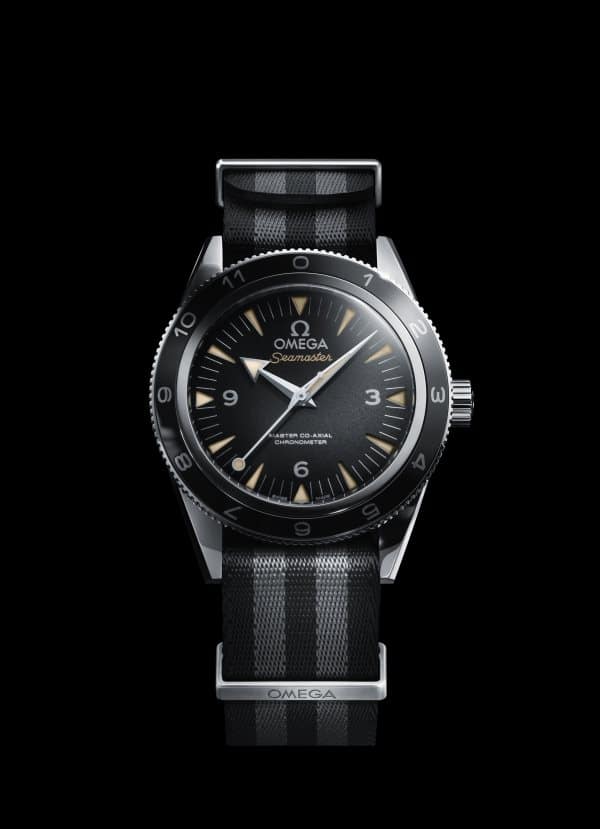 The OMEGA Seamaster 300 Bond_2015_black background