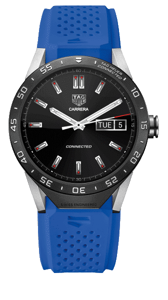 Tag Heuer Connected bleu