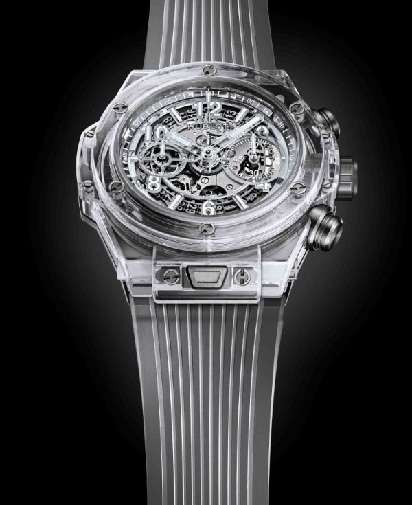 Montre transparente Hublot Big Bang Unico Sapphire