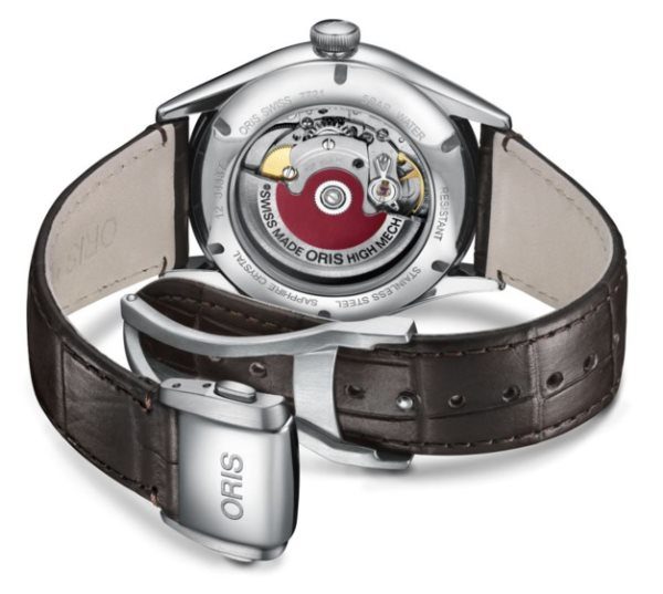 Oris Artelier Chronometer Date vue du calibre