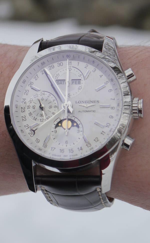 montre longines conquest classic moonphase