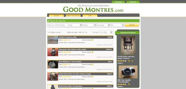 Good Montres pour les ventes de montres