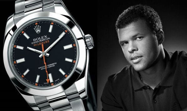 Pub Rolex et Tsonga