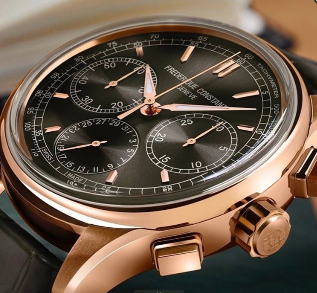 Cadran de la FC Chronograph Manufacture Flyback