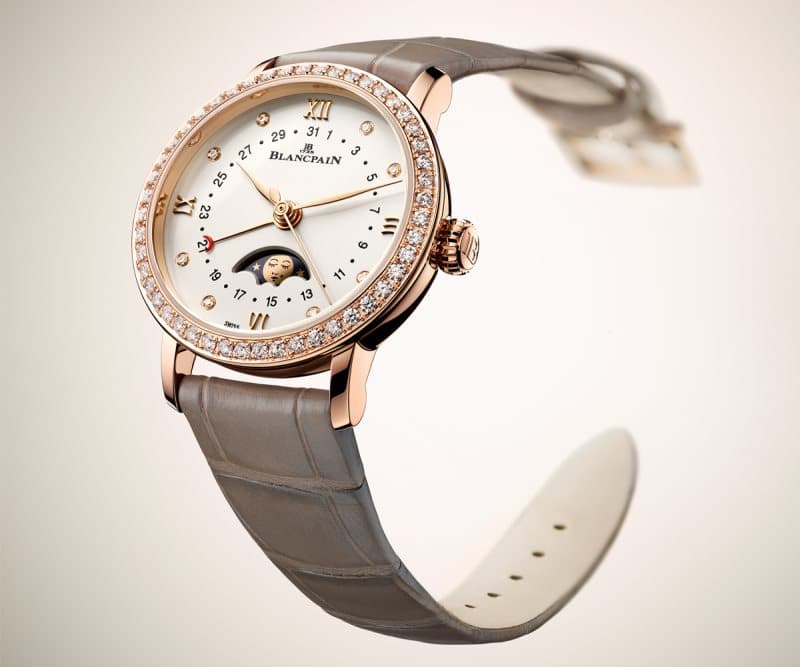 Blancpain Villeret Quantième phase de lune femme