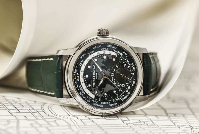 Montre Frederique Constant Classic Manufacture Worldtimer