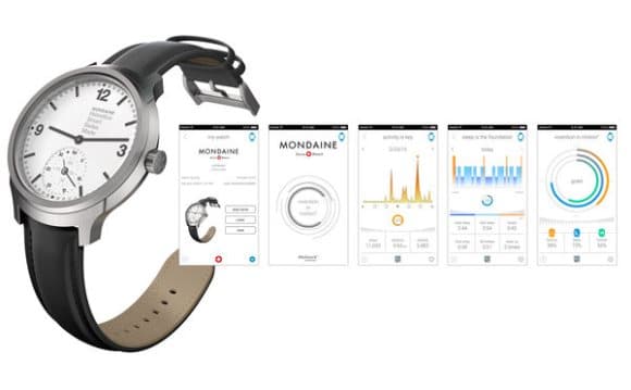 La montre Mondaine avec son application