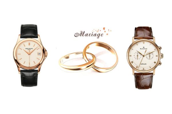 Montre mariage