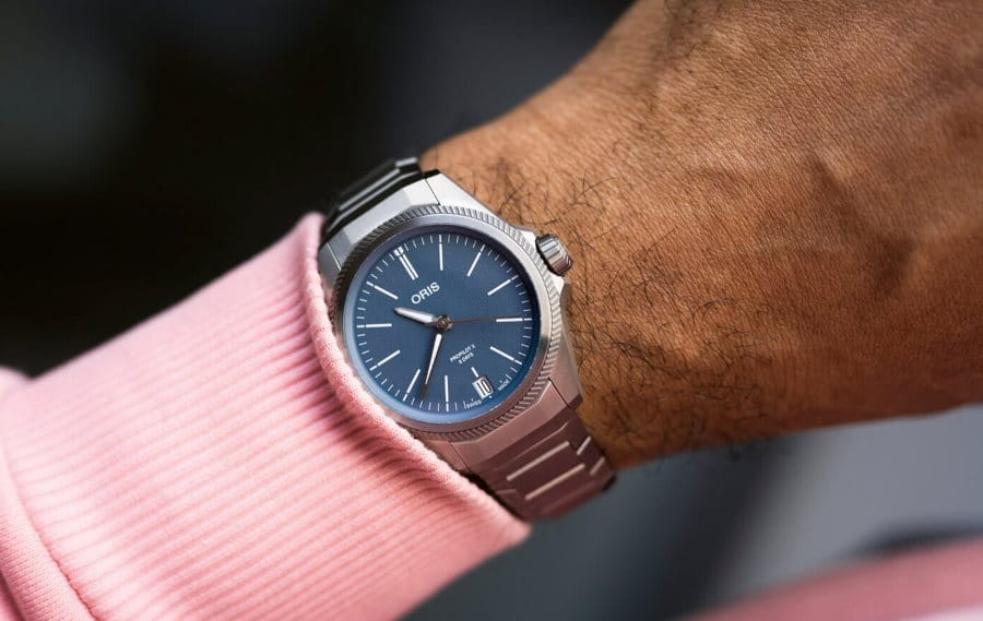 Montre Sport Chic Oris ProPilot X Calibre 400 Bleu