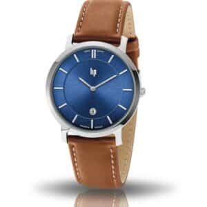 Lip Valentin Homme cadran Bleu 39 mm - 671704