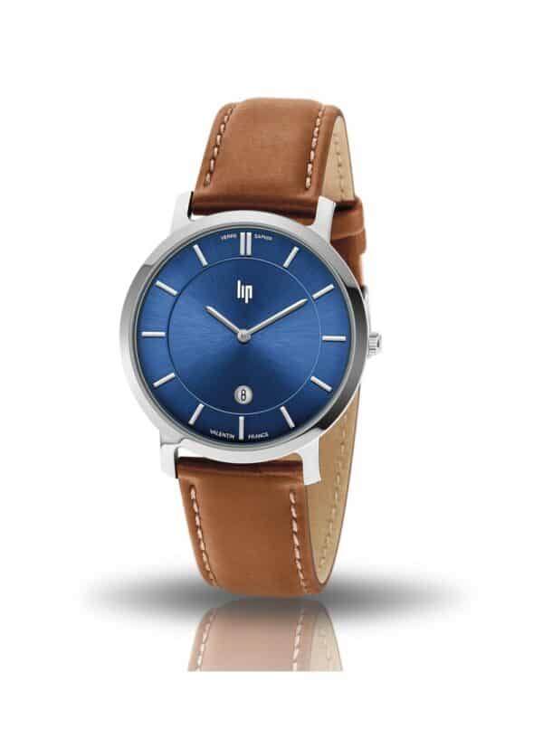 Lip Valentin Homme cadran Bleu 39 mm - 671704