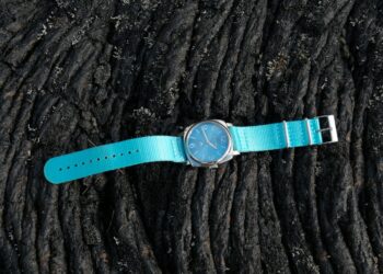 Montre Augarde bleu