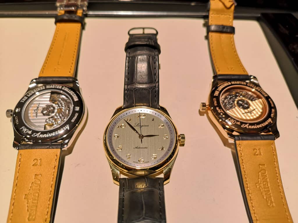 Montres Longines Master Collection 190th Anniversary