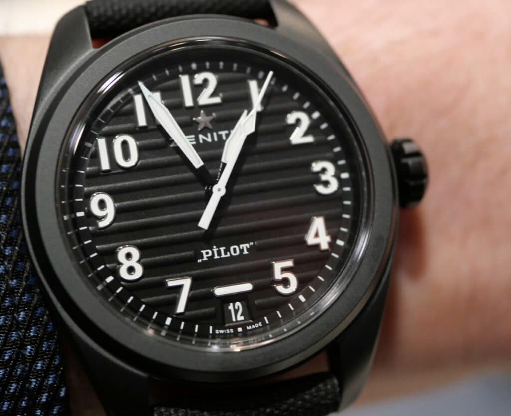 Zenith Pilot Automatic Black