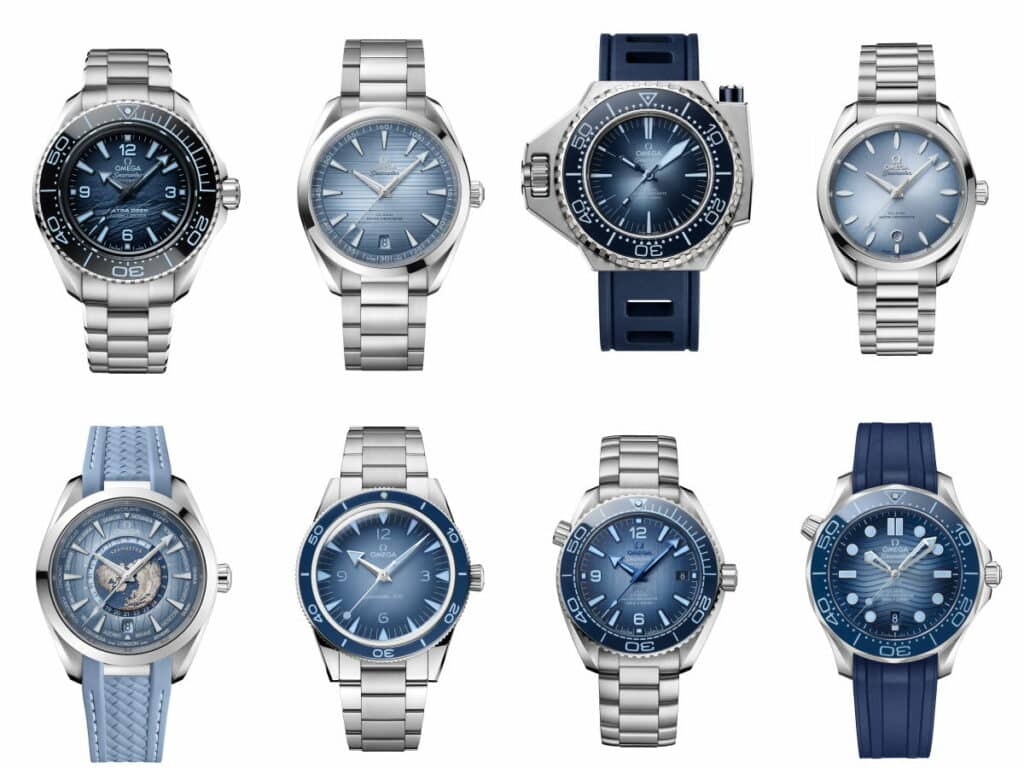 OMEGA Collection Summer Blue