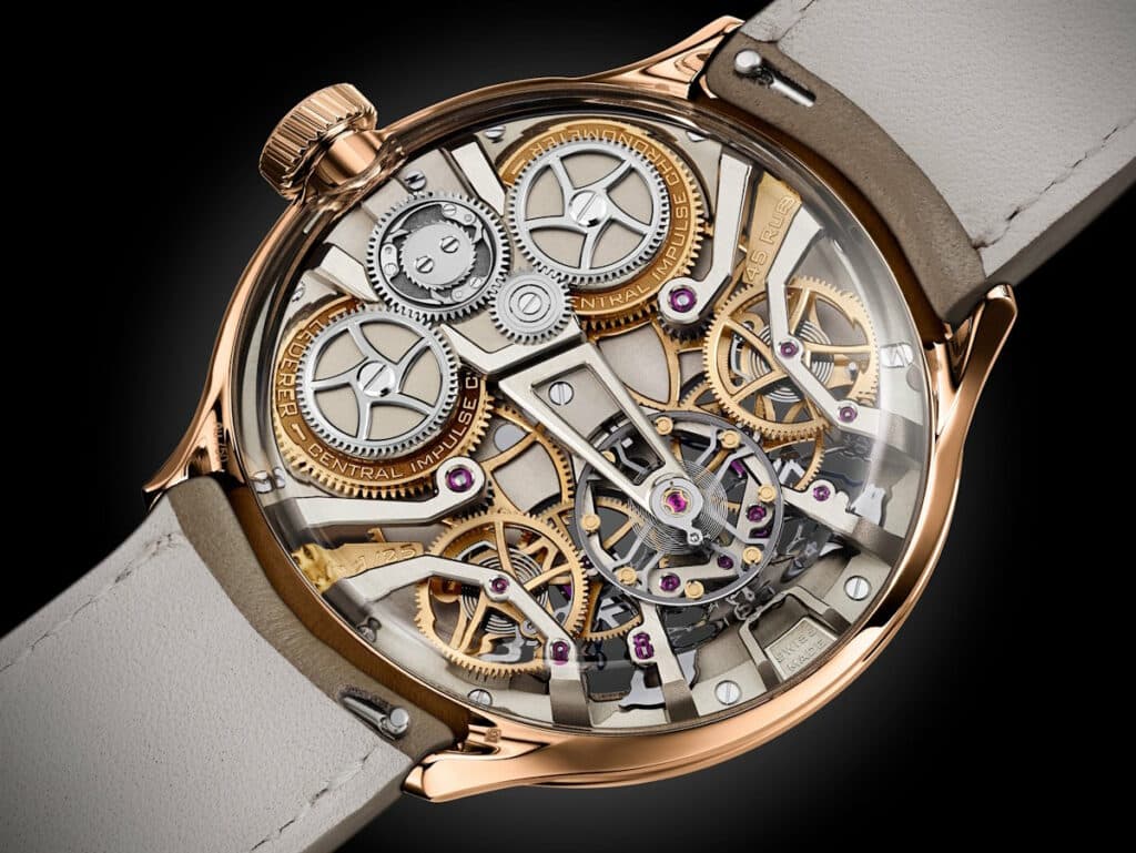 Lederer Watches Central Impulse Chronometer calibre
