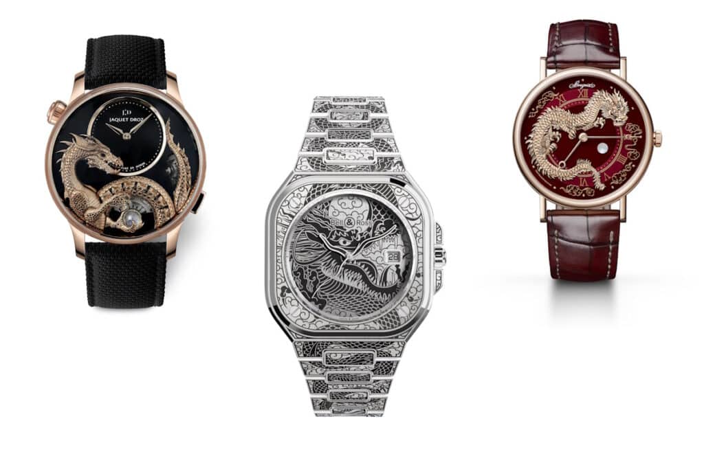 Montres pour lannee du dragon chinois