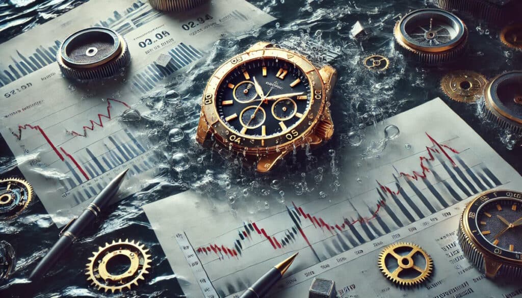 Baisse des ventes dans l'industrie horlogère