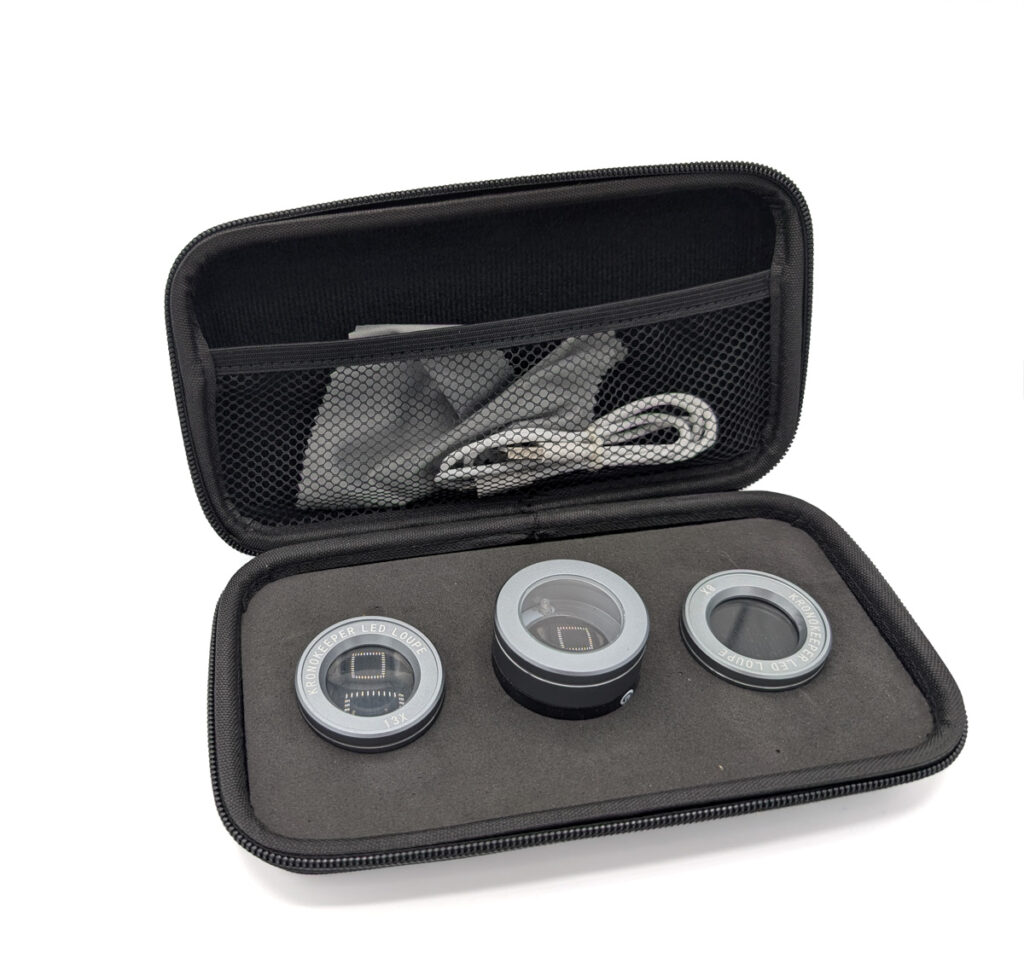Loupe LED lentilles interchangeables