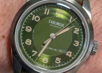 Montre Carlingue Military Heritage Vert Olive