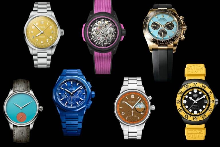Montres colorées pour WW25