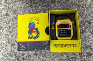 Montre Casio Pac-Man jaune