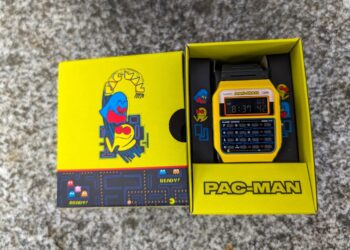 Montre Casio Pac-Man jaune