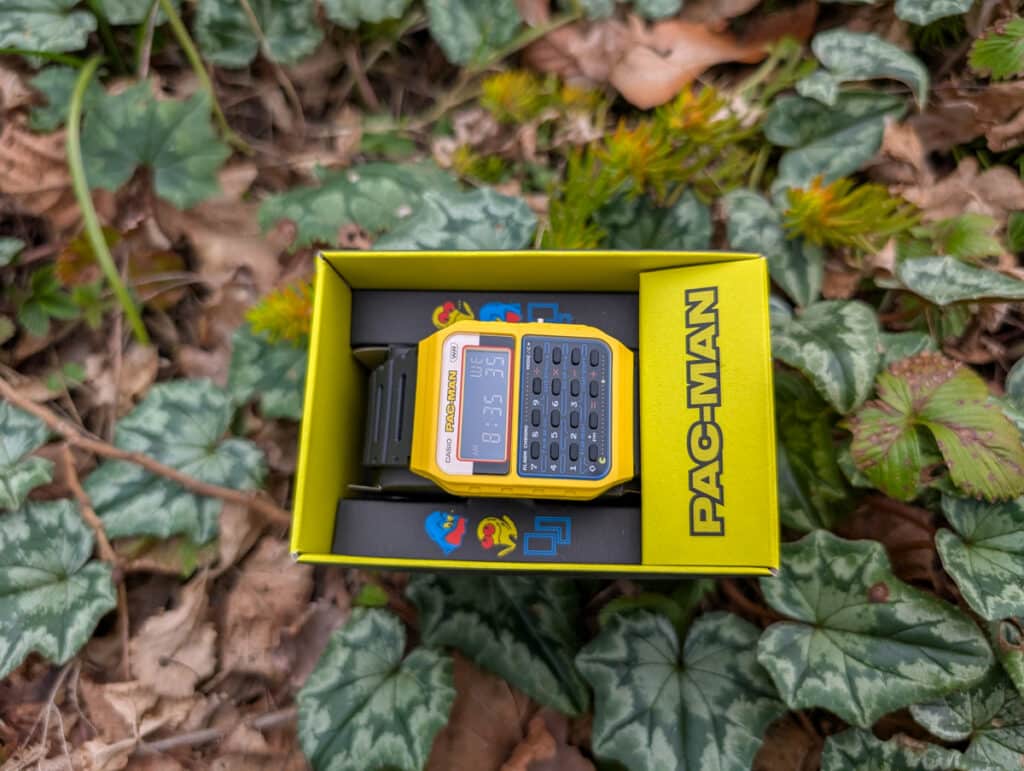 Test et découverte de la Casio x Pac-Man CA-53WPC-1B