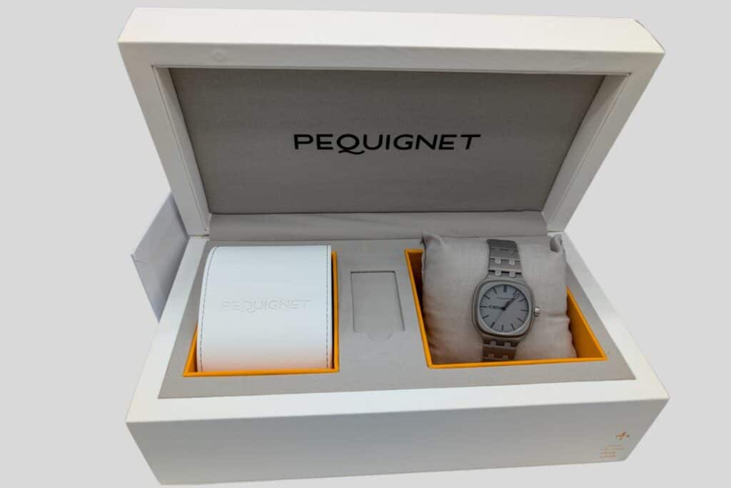 Ecrin montre Pequignet Concorde Titane 36 mm