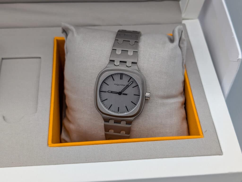 Montre Pequignet Concorde Titane 36 mm