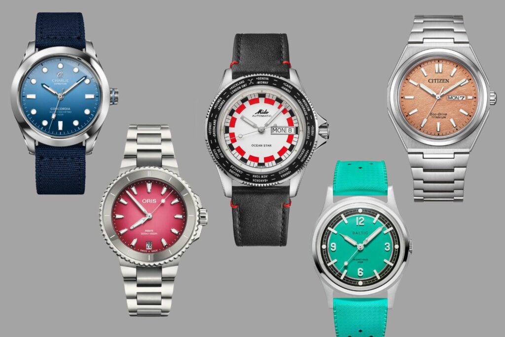 5 montres été 2025