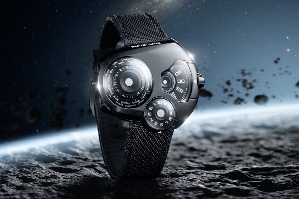 SpaceOne Worldtimer Black