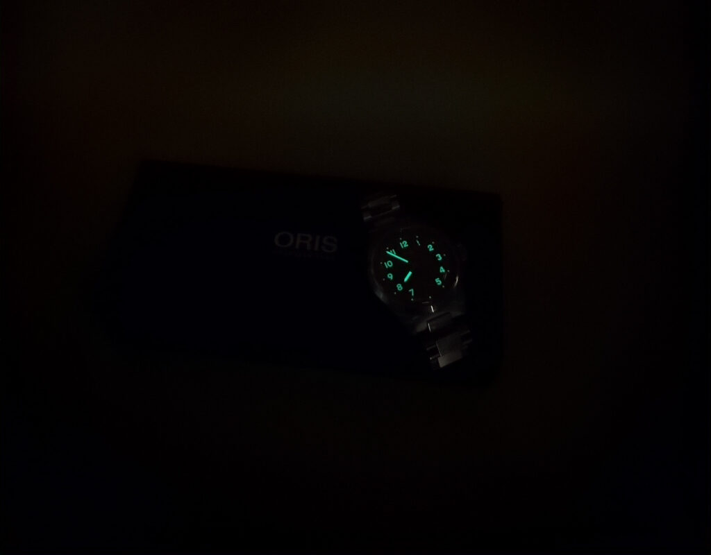 Luminescence Oris Big Crown Pointer Date Calibre 403