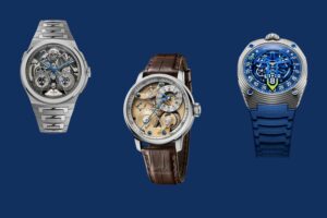 3 montres de haute horlogerie impressionnante