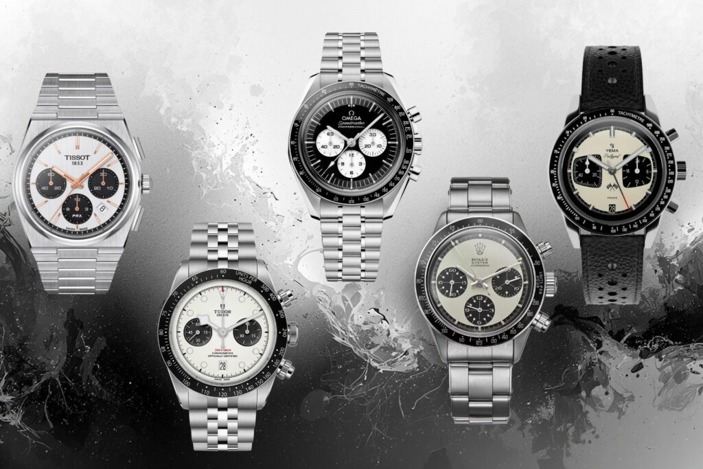 Montres panda et reverse panda