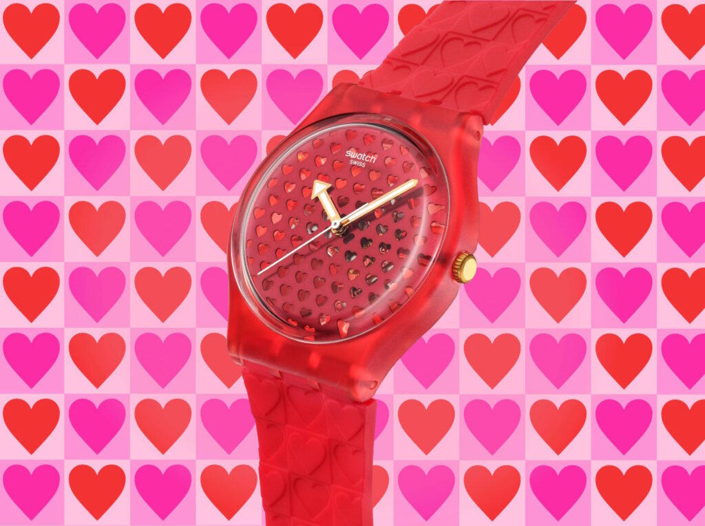 Swatch Love in Scarlet
