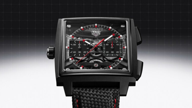 TAG Heuer Monaco Evergraph noir